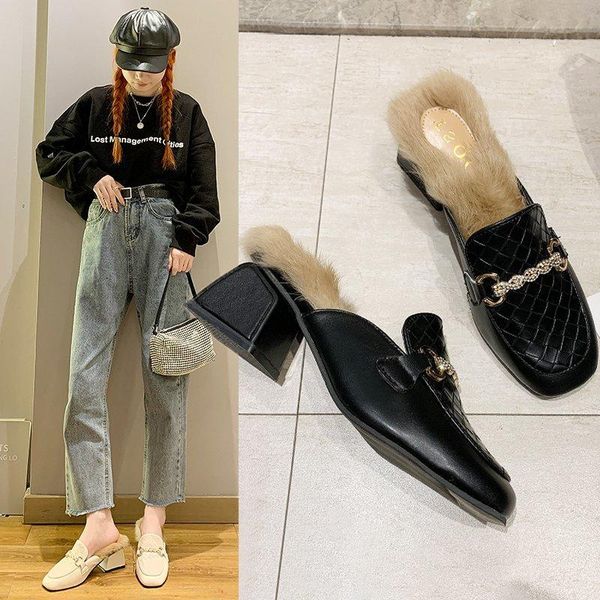 slipper shoe women square toe warm furry soft bottomwinter women indoor slipper shoes winter, Black
slipper shoe women square toe warm furry soft bottomwinter women indoor slipper shoes winter, Black