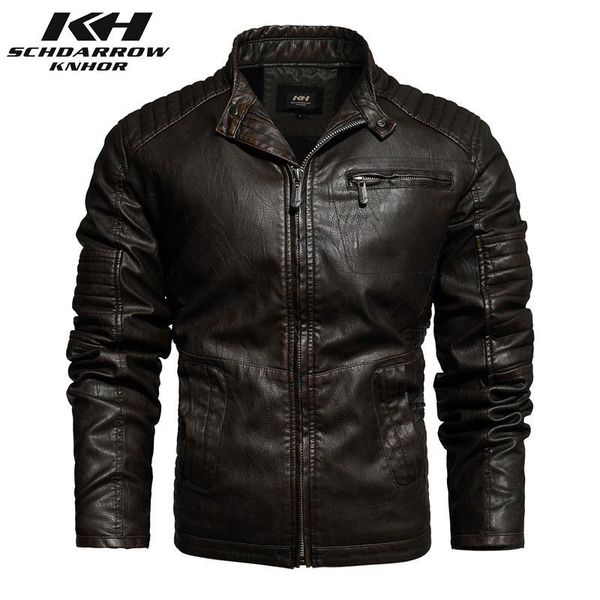 mens leather jackets men's autumn motorcycle leather jacket stand collar bomber jacket men winter casual warm coat male, Black 
mens leather jackets men's autumn motorcycle leather jacket stand collar bomber jacket men winter casual warm coat male, Black