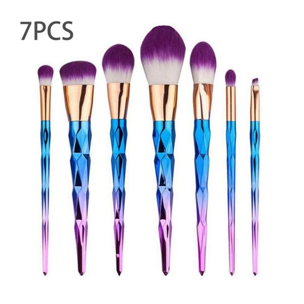 7pcs diamond shape long handle makeup brushes set foundation powder blush eye shadow lip brushes face beauty makeup tools kit
7pcs diamond shape long handle makeup brushes set foundation powder blush eye shadow lip brushes face beauty makeup tools kit