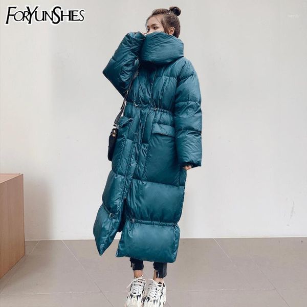 foryunshes winter jacket women hooded parka warm thick long cotton padded coat 2020 fashion autumn femme loose overcoats1, Black
foryunshes winter jacket women hooded parka warm thick long cotton padded coat 2020 fashion autumn femme loose overcoats1, Black