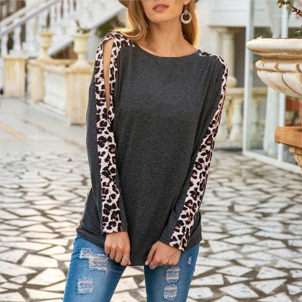 autumn winter women's casual leopard stitching long sleeve o-neck t-shirt pullover women clothing ropa de mujer 20201, White
autumn winter women's casual leopard stitching long sleeve o-neck t-shirt pullover women clothing ropa de mujer 20201, White