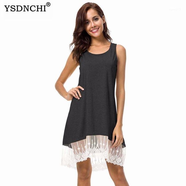 casual dresses ysdnchi summer dress women loose lace patchwork sleeveless ruffles o-neck beach plus size dresses1, Black;gray
casual dresses ysdnchi summer dress women loose lace patchwork sleeveless ruffles o-neck beach plus size dresses1, Black;gray