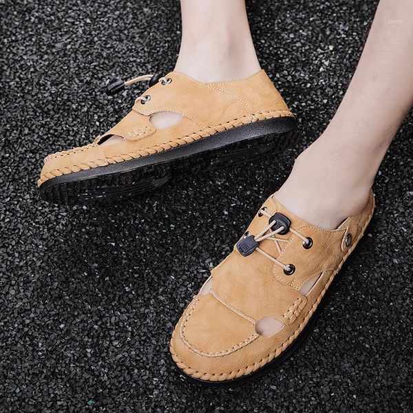2020 new men's beach shoes men's shoes large size non-slip holes slippers casual outdoor summer sandals men1, Black
2020 new men's beach shoes men's shoes large size non-slip holes slippers casual outdoor summer sandals men1, Black