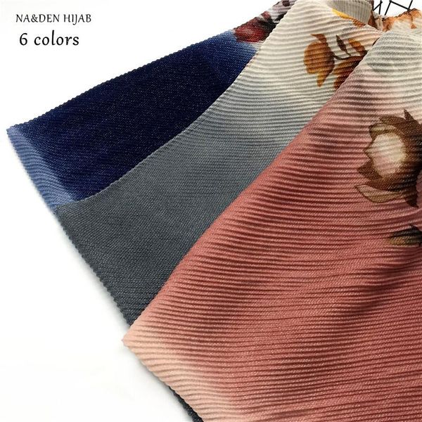 scarves gold shimmer pleated hijab scarf flower print women wrinkle shawls shiny ombre design muslim scarfs echarpe muffler, Blue;gray
scarves gold shimmer pleated hijab scarf flower print women wrinkle shawls shiny ombre design muslim scarfs echarpe muffler, Blue;gray