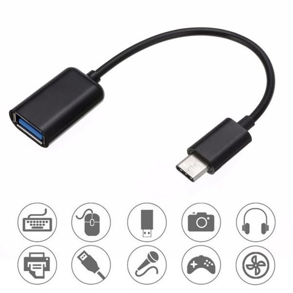 universal type-c otg adapter cable type c male to usb 3.0 a female otg data cord adapter 16.5cm data transfer and power charging
universal type-c otg adapter cable type c male to usb 3.0 a female otg data cord adapter 16.5cm data transfer and power charging