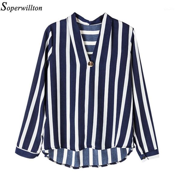 office women blouse striped shirt 2018 spring fashion long sleeve chiffon blouses ladies blusas feminina plus size 4xl z31, White
office women blouse striped shirt 2018 spring fashion long sleeve chiffon blouses ladies blusas feminina plus size 4xl z31, White