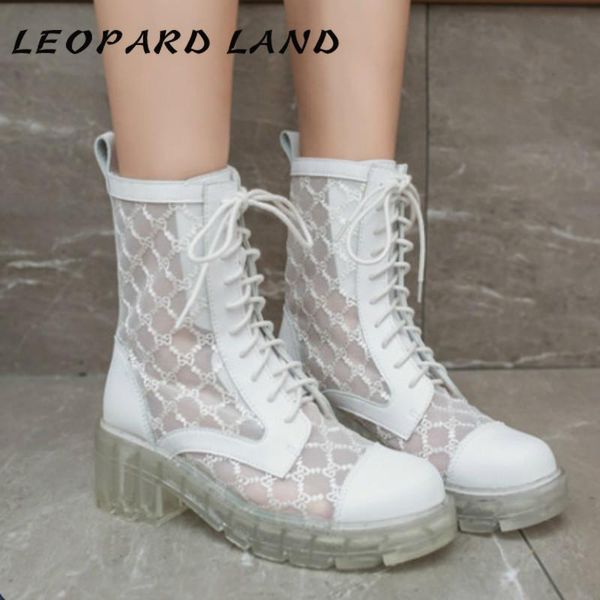 boots leopard land women's shoes breathable mesh chunky heel lace-up semi-high heeled ankle -6788-2, Black
boots leopard land women's shoes breathable mesh chunky heel lace-up semi-high heeled ankle -6788-2, Black