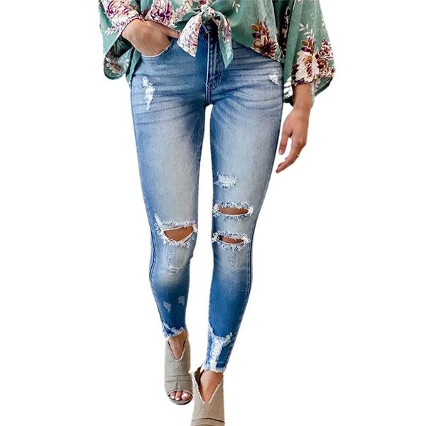 women's jeans fashion causal light blue women hole arrival high waist zip-up pants lady ankle-length trouser female clothing bottoms
women's jeans fashion causal light blue women hole arrival high waist zip-up pants lady ankle-length trouser female clothing bottoms