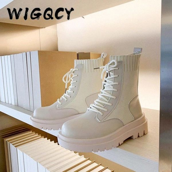 leather ankle boots woman lace up shoes woman fashion knitted elastic round toe short boots platform square heels women #cg4a, Black
leather ankle boots woman lace up shoes woman fashion knitted elastic round toe short boots platform square heels women #cg4a, Black