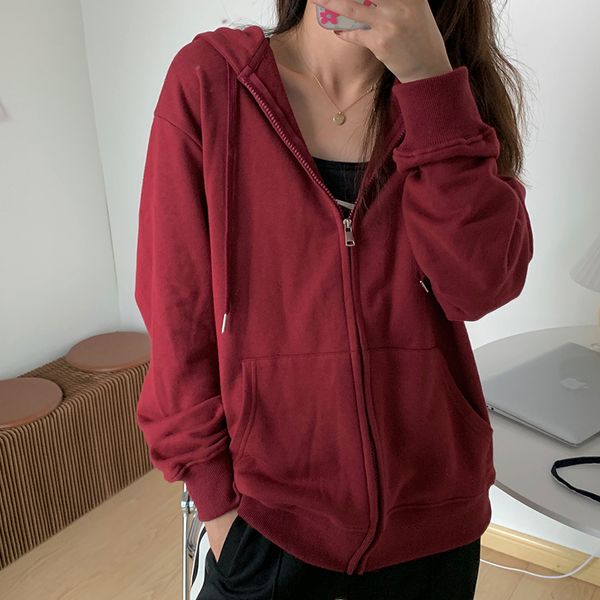 women's pocket sweater spring and autumn thin cardigan hooded solid large size hip hop yuan suo languid jacket fashion, Blue
women's pocket sweater spring and autumn thin cardigan hooded solid large size hip hop yuan suo languid jacket fashion, Blue