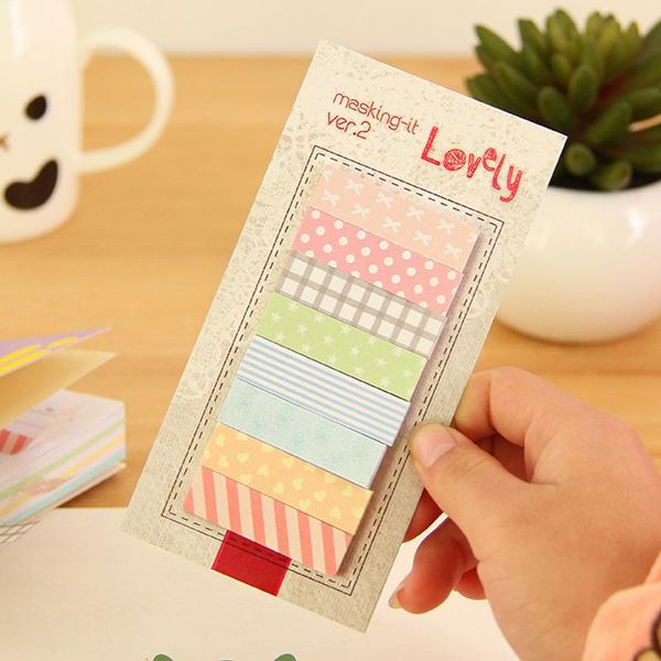 6 pcs lot lovely stick notes removable sticking memo adhesive post sticker stationery office material school supplies fm780 bbyuau xmhyard 
6 pcs lot lovely stick notes removable sticking memo adhesive post sticker stationery office material school supplies fm780 bbyuau xmhyard