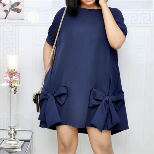women mini loose dress short sleeves o neck with bowtie pockets lovely casual fashion female vestidos large size ladies robes xl, Black;gray
women mini loose dress short sleeves o neck with bowtie pockets lovely casual fashion female vestidos large size ladies robes xl, Black;gray