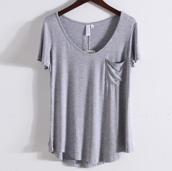 2020 large women's t shirt women short sleeve loose modal v-neck short sleeve t-shirt batwing cotton1, White
2020 large women's t shirt women short sleeve loose modal v-neck short sleeve t-shirt batwing cotton1, White