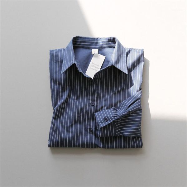 women's blouses & shirts s-xl plus size blue white striped women shirt long sleeve turn down collar blus oversize summer blouse female
women's blouses & shirts s-xl plus size blue white striped women shirt long sleeve turn down collar blus oversize summer blouse female