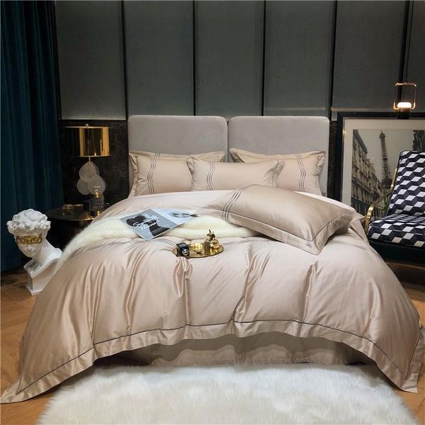 100%egyptian cotton 1200tc embroidery bedding set king 4pcs luxury champagne comforter cover and 1bed sheet 2pillowcases
100%egyptian cotton 1200tc embroidery bedding set king 4pcs luxury champagne comforter cover and 1bed sheet 2pillowcases