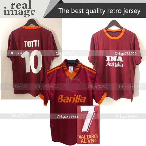 2000 roma retro vintage 7 soccer jersey 00 01 totti batistuta candela montella shirt classic commemorate collection vintage football shirt, Black;yellow
2000 roma retro vintage 7 soccer jersey 00 01 totti batistuta candela montella shirt classic commemorate collection vintage football shirt, Black;yellow