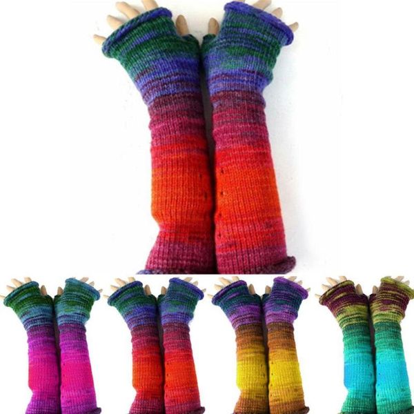 1 pair new winter warm cotton knitted color-blocked fashion gloves half-finger woolen for women colorful long-tube warm thi g5n7, Blue;gray
1 pair new winter warm cotton knitted color-blocked fashion gloves half-finger woolen for women colorful long-tube warm thi g5n7, Blue;gray