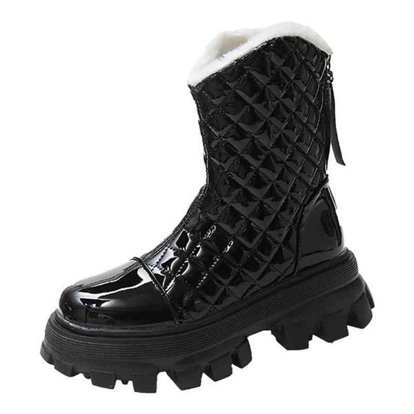 women designer fashion shoes female snow boots zipper med heel ankle rome winter warm fluff 645, Black
women designer fashion shoes female snow boots zipper med heel ankle rome winter warm fluff 645, Black