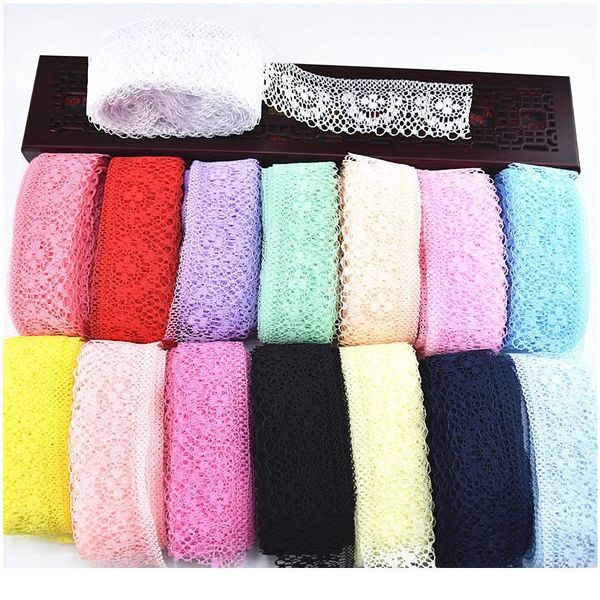 new 10yards lace ribbon tape width 4cm diy embroidery net sewing decoration clothing lace trims african lac jllqih, Pink;blue 
new 10yards lace ribbon tape width 4cm diy embroidery net sewing decoration clothing lace trims african lac jllqih, Pink;blue