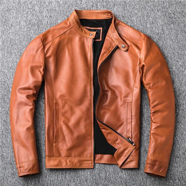 sheep skin layer plant rou leather leather men leisure jacket collar short paragraph1, Black
sheep skin layer plant rou leather leather men leisure jacket collar short paragraph1, Black