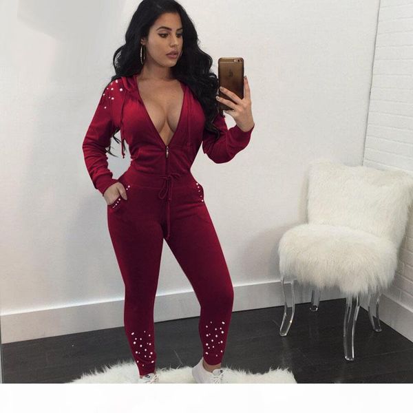 velvet 2 two piece tracksuit for women beaded embellished long sleeve hooded coat and bodycon pants autumn winter sweatsuit, Gray
velvet 2 two piece tracksuit for women beaded embellished long sleeve hooded coat and bodycon pants autumn winter sweatsuit, Gray