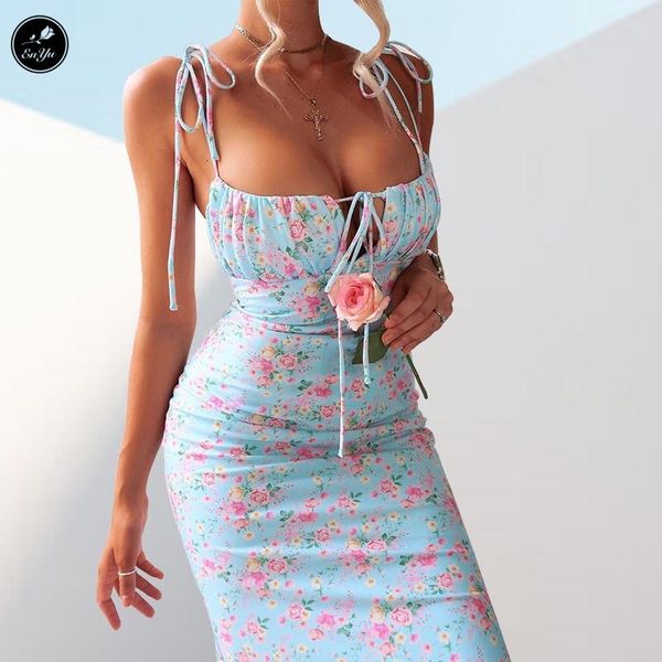 enyu s-xl new arrival 2021 summer lady print long dress spaghetti strap lace up dress sweet young vintage sheath new, Black;gray
enyu s-xl new arrival 2021 summer lady print long dress spaghetti strap lace up dress sweet young vintage sheath new, Black;gray