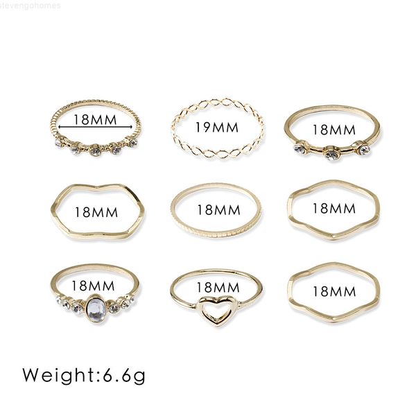 factory3nt1out women 9factory fashion hollow love-heart pearl rhinestone wave finger joint ring sets cluster rings jewelry accessor, Golden;silver
factory3nt1out women 9factory fashion hollow love-heart pearl rhinestone wave finger joint ring sets cluster rings jewelry accessor, Golden;silver