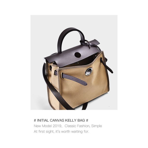 canvas kelly entry new handbag women's leather simple one shoulder bag fashion
canvas kelly entry new handbag women's leather simple one shoulder bag fashion