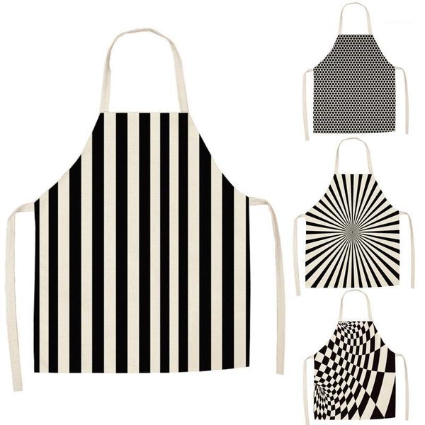 aprons 1 pcs black white geometric letter kitchen cotton linen home cooking baking shop cleaning bibs1
aprons 1 pcs black white geometric letter kitchen cotton linen home cooking baking shop cleaning bibs1