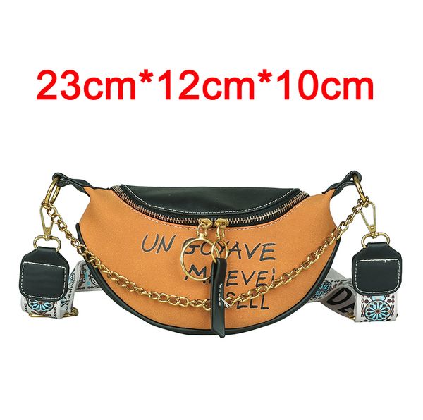 fashion chest bag female letter chain single shoulder diagonal wide band european and american trend mini type convenient outdoor riding
fashion chest bag female letter chain single shoulder diagonal wide band european and american trend mini type convenient outdoor riding