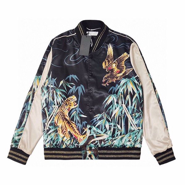 2022 men and women saint tiger vs eagle jacket poker flame embroidery coat clothes silk baseball jackets blue outwear uniform fashion, Black;brown
2022 men and women saint tiger vs eagle jacket poker flame embroidery coat clothes silk baseball jackets blue outwear uniform fashion, Black;brown