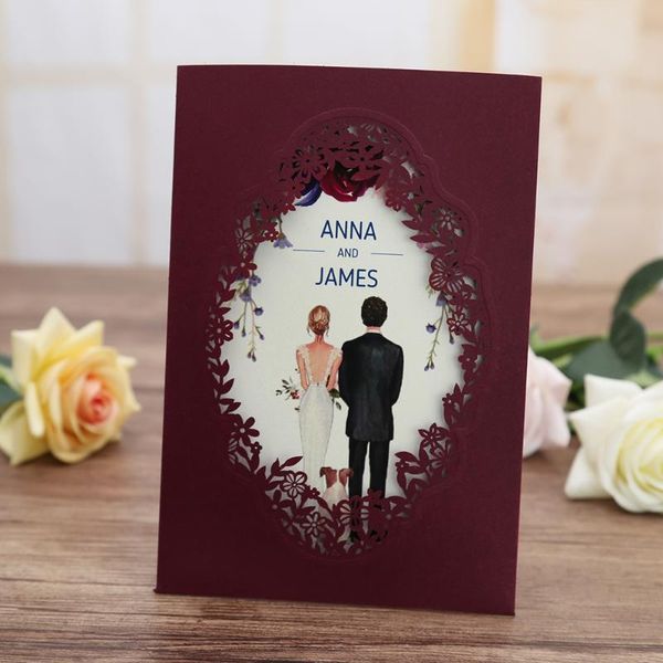 engagement 1pc burgundy pink navy blue gold vertical laser cut anniversary party wedding invitation
engagement 1pc burgundy pink navy blue gold vertical laser cut anniversary party wedding invitation
