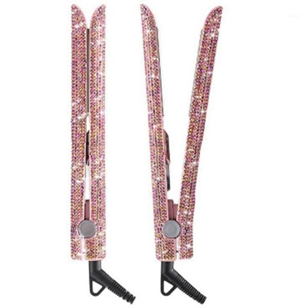 hair straightener flat iron hand made crystal diamond with lcd display sparkling rhinestones titanium plate iron1
hair straightener flat iron hand made crystal diamond with lcd display sparkling rhinestones titanium plate iron1