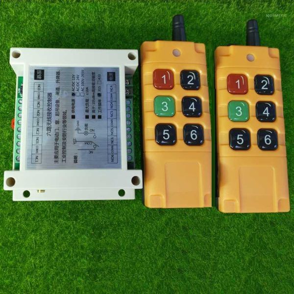 500-2000m dc12v 24v 6ch 6 ch wireless remote control led light switch relay output radio rf transmitter and 315/433 mhz receiver1
500-2000m dc12v 24v 6ch 6 ch wireless remote control led light switch relay output radio rf transmitter and 315/433 mhz receiver1