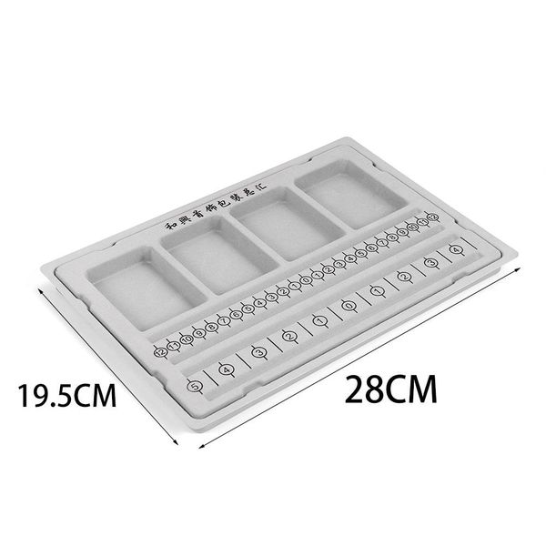 gray flocked bead board for diy bracelet necklace beading jewelry making organizer tray design craft measuring tool accessories h jllzml, Silver
gray flocked bead board for diy bracelet necklace beading jewelry making organizer tray design craft measuring tool accessories h jllzml, Silver