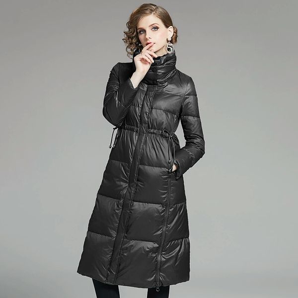women winter down coat luxury designer 90% white duck down filled jacket womens green black khaki long coats
women winter down coat luxury designer 90% white duck down filled jacket womens green black khaki long coats