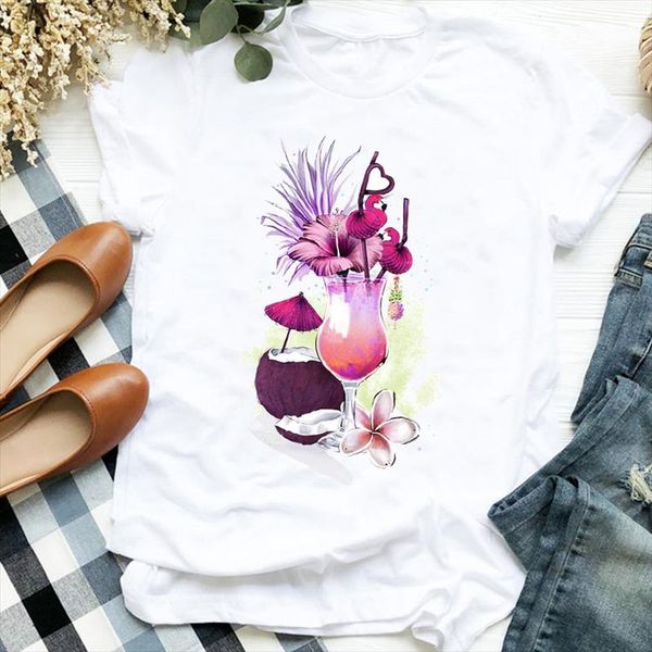 women lady beach vacation summer autumn printing cute print tshirt shirt clothes graphic female t tee womens t shirt, White
women lady beach vacation summer autumn printing cute print tshirt shirt clothes graphic female t tee womens t shirt, White
