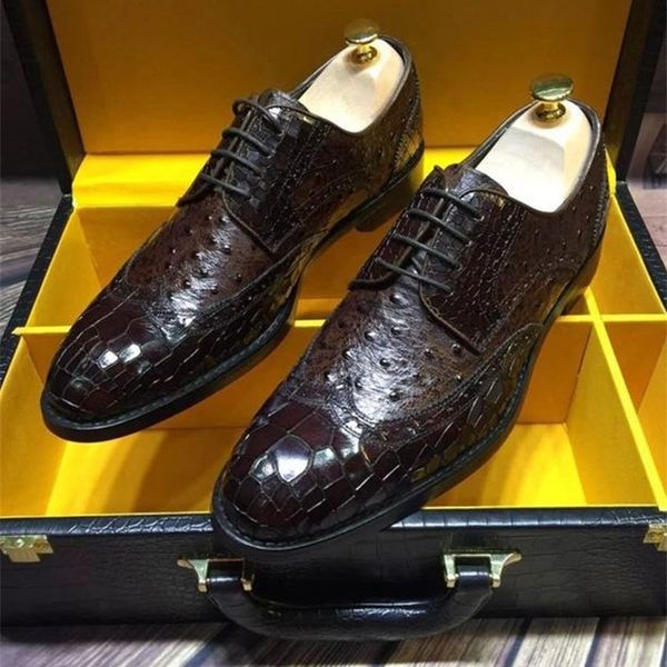 shoes men embossed leather black wine men goodyear oxfords shoes wedding dress shoes for male lace up party oxfords y200420
shoes men embossed leather black wine men goodyear oxfords shoes wedding dress shoes for male lace up party oxfords y200420
