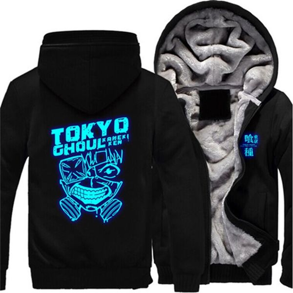 2021 new us size anime tokyo ghoul ken kaneki cosplay blue luminous jacket sweatshirts thicken hoodie coat oucz, Black
2021 new us size anime tokyo ghoul ken kaneki cosplay blue luminous jacket sweatshirts thicken hoodie coat oucz, Black