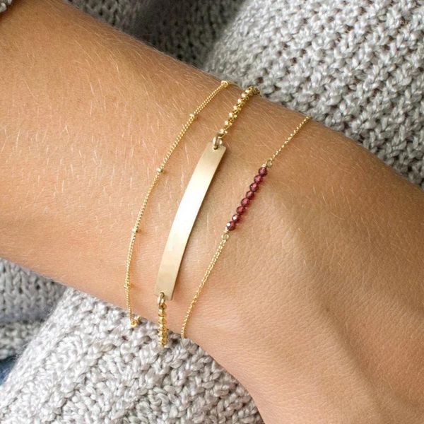 simple bohemian multilayer gold color chain bracelet set women adjustable crystal beads bracelet men jewelry1, Black
simple bohemian multilayer gold color chain bracelet set women adjustable crystal beads bracelet men jewelry1, Black
