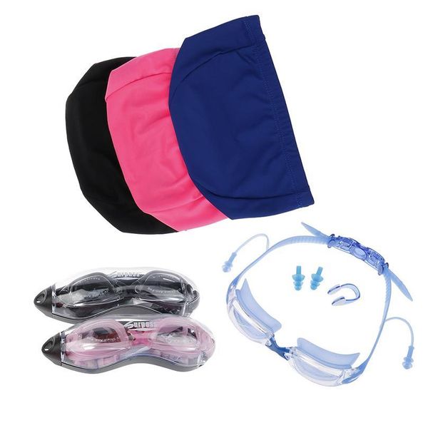 men women swimming goggles glasses non-fogging uv protection swim cap&nose clips m jllpns
men women swimming goggles glasses non-fogging uv protection swim cap&nose clips m jllpns