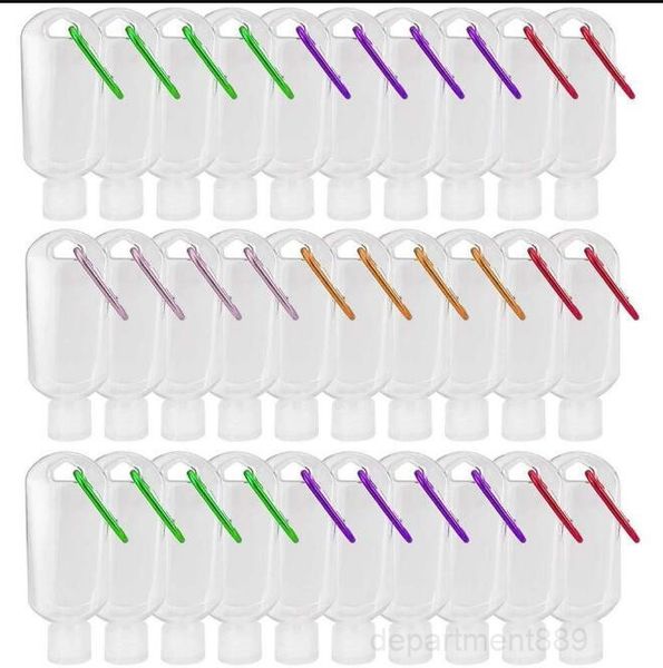 30ml/50ml/60ml plastic clear keychain hand sanitizer refillable empty bottles portable squeeze containers with flip cap owc449
30ml/50ml/60ml plastic clear keychain hand sanitizer refillable empty bottles portable squeeze containers with flip cap owc449