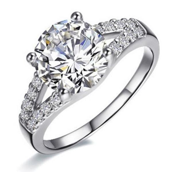 wholesale - 2ct sona synthetic diamond ring for women wedding bands engagement ring silver white gold plated lovely promise prong setting
wholesale - 2ct sona synthetic diamond ring for women wedding bands engagement ring silver white gold plated lovely promise prong setting