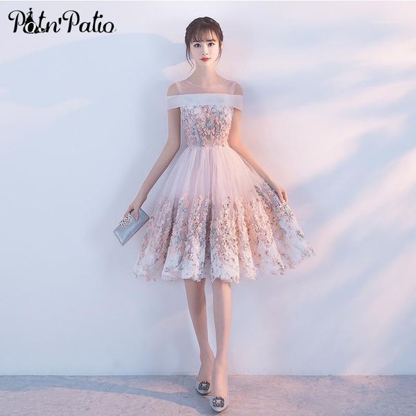 party dresses luxury flowers lace pink short ball gowns 2021 elegant off the shoulder tulle prom for graduation party1, White;black
party dresses luxury flowers lace pink short ball gowns 2021 elegant off the shoulder tulle prom for graduation party1, White;black