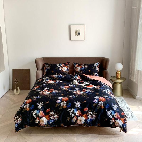 4 piece duvet cover bed sheet pillow cases silky egyptian cotton bedding set size flowers bedclothes king double linens1
4 piece duvet cover bed sheet pillow cases silky egyptian cotton bedding set size flowers bedclothes king double linens1