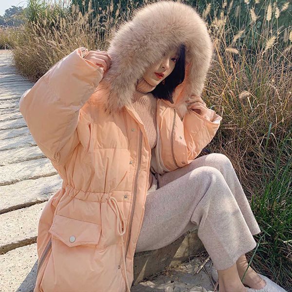 2021 new dongdamen big collar thickened korean down jacket waist women's winter coat cotton padded clothes, Black
2021 new dongdamen big collar thickened korean down jacket waist women's winter coat cotton padded clothes, Black