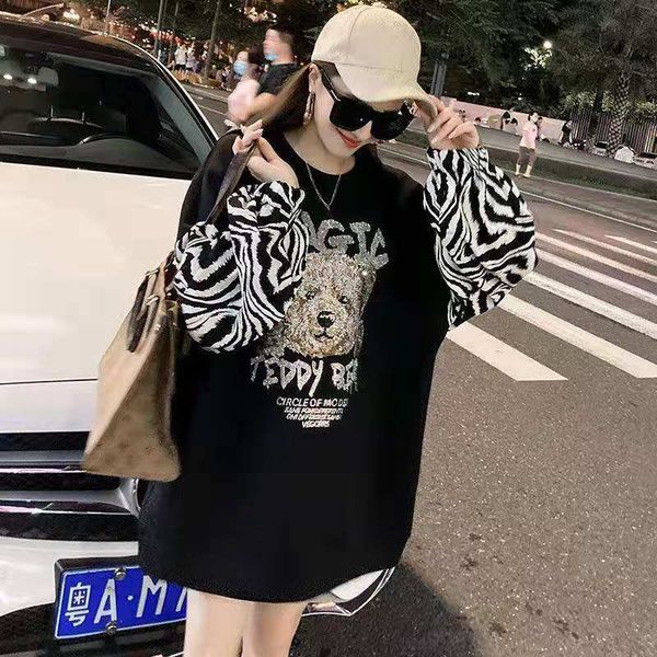 big version drill space cotton hoodie for women winter and winter velvet thickening loose korean version medium length black grey s
big version drill space cotton hoodie for women winter and winter velvet thickening loose korean version medium length black grey s