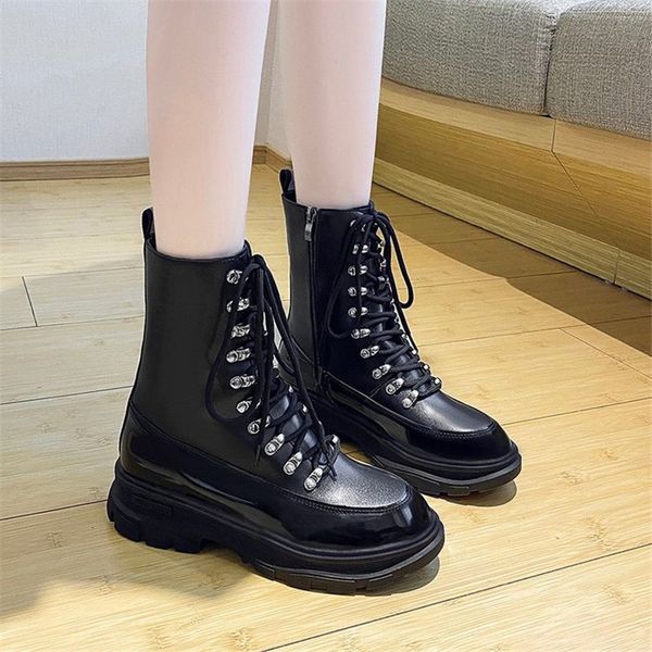 2021 new women high-quality leather autumn fashion rentals even to non-slip comfortable warm boots b2im, Black
2021 new women high-quality leather autumn fashion rentals even to non-slip comfortable warm boots b2im, Black