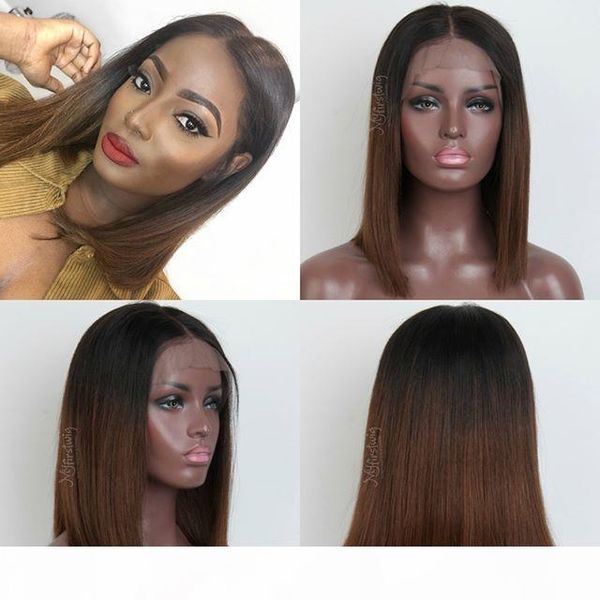 full front lace medium human hair wigs ombre dark brown straight brazilian virgin hair 150 density natural hairline glueless preplucked, Black;brown
full front lace medium human hair wigs ombre dark brown straight brazilian virgin hair 150 density natural hairline glueless preplucked, Black;brown