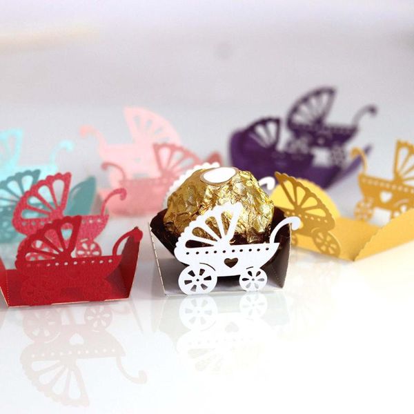 50pcs color paper jam laser hollow lace ferrero chocolate baby carriage lace birth celebration party banquet decor candy box
50pcs color paper jam laser hollow lace ferrero chocolate baby carriage lace birth celebration party banquet decor candy box